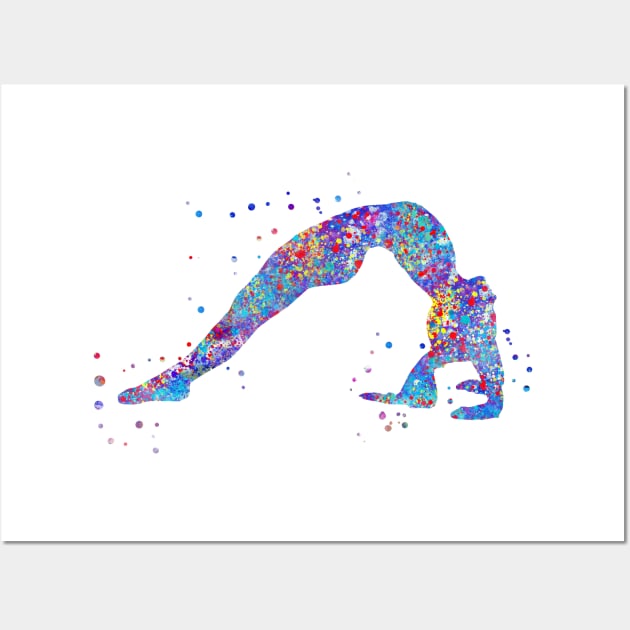 Gymnastics girl Wall Art by RosaliArt